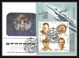 10272/ Espace (space Raumfahrt) Lettre (cover Briefe) 11/4/1991 Gagarine Gagarin (urss USSR) - Russie & URSS