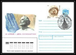 10278/ Espace (space) Entier Postal (Stationery) 12/4/1991 Gagarine Gagarin Cosmonautics Day Tsiolkovski (urss USSR) - Russie & URSS