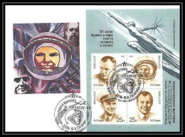 10252/ Espace (space Raumfahrt) Lettre (cover Briefe) 7/4/1991 Gagarine Gagarin (urss USSR) - Russie & URSS