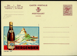 Publibel Neuve N° 1700 ( BERGENBIER - Bier - Bière - Mont Cervin (Suisse) ) - Publibels