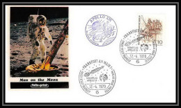 11792/ Espace (space Raumfahrt) Lettre (cover Briefe) 12/4/1970 Folio Print Apollo 13 Allemagne (germany BERLIN) - Europa