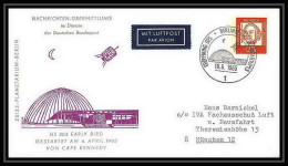 11753/ Espace (space Raumfahrt) Lettre (cover Briefe) 18/6/1965 Early Bird Allemagne (germany BERLIN) - Europa