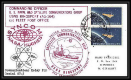 11750/ Espace (space Raumfahrt) Lettre (cover Briefe) Syncom Gemini Gt-3 1963 Usa - USA