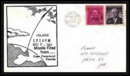 11601/ Espace (space Raumfahrt) Lettre (cover Briefe) 8/5/1961 POLARIS Missile PATRICK AIR FORCE USA - USA