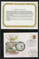 11568/ Lettre (cover Numisbrief Monnaies Coins) Nordrhein Westfalen 12/8/1993 Allemagne (germany) - Lettres & Documents