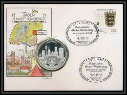 11561/ Lettre (cover Numisbrief Monnaies Coins) Baden Wuttemberg 9/1/1992 Allemagne (germany) - Lettres & Documents