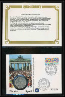 11508/ Lettre (cover Numisbrief Monnaies Coins) Für Den Sport 10 DM 31/12/1992 Allemagne (germany BERLIN) - Briefe U. Dokumente