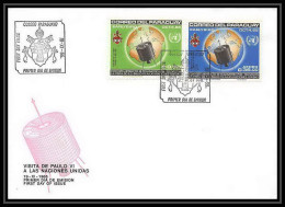 11389/ Espace (space Raumfahrt) Lettre (cover Briefe) Fdc Early Bird Pape Pope Paulo 6 Paraguay 19/11/1965 - South America