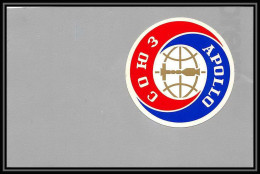 11290/ Espace (space Raumfahrt) Stickers (autocollant) Apollo USA - Etats-Unis
