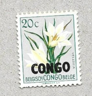 Belgisch Congo Belge Timbre 20 Cent Vellozia Htje - Unused Stamps