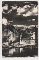 285 DEPT 74 : édit. G Rossat Mignod N° 276 : Annecy La Nuit , Le Palais De L'Isle Et Le Château Illuminé - Annecy