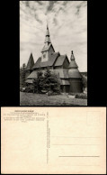 Ansichtskarte Hahnenklee-Goslar Gustav-Adolf-Stabkirche 1960 - Goslar