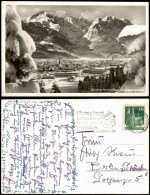 Garmisch-Partenkirchen Panorama-Ansicht, Verschneite Bergwelt 1949 - Garmisch-Partenkirchen