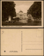 Ansichtskarte Wiesbaden Kurhaus Mit Blumengarten. 1928 - Wiesbaden