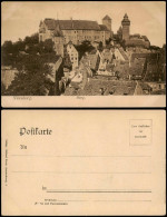 Ansichtskarte Nürnberg Blick über Die Dächer Zur Nürnberger Burg 1908 - Nuernberg