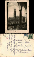 Ansichtskarte Hamburg Rathaus 1952  Gel. Posthorn Notopferfrankatur - Other & Unclassified