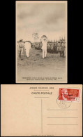 Postcard Brazzaville Arrivée Du Général De GAULLE 1940  Gel LIBRE Tchad 1942 - Autres & Non Classés
