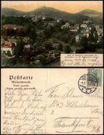 Eisenach Blick Wartburg, Marienhöhe Und Johannisthal   Gesehen 1912/1904 - Eisenach