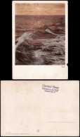 Ansichtskarte  Stimmungsbilder: Natur Abenstimmung Wellengang Meer 1928 - Non Classés