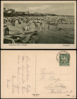 Ansichtskarte Binz (Rügen) Strandleben - Villen 1924 - Autres & Non Classés