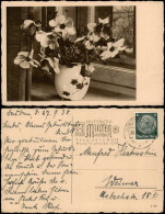 Ansichtskarte  Künstlerkarte - Blumenvase 1938 - 1900-1949