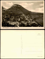Ansichtskarte Königstein (Sächsische Schweiz) Festung Königstein 1955 - Koenigstein (Saechs. Schw.)