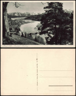 Ansichtskarte Bad Tölz Blick Auf Die Stadt 1933 - Bad Toelz