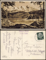 Ansichtskarte Garmisch-Partenkirchen Partie Am Eibsee, Stimmungsbild 1937 - Garmisch-Partenkirchen