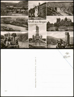 Bingen Am Rhein Mehrbildkarte Mit Orts- Und Umlandansichten 1960 - Bingen