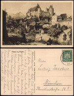 Ansichtskarte Füssen Stadtpartie - Künstlerkarte 1926 - Fuessen