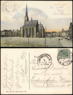 Postcard Pilsen Plzeň Markt, Geschäfte 1906 - Czech Republic