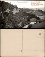 Ansichtskarte Saaleck-Bad Kösen Rudelsburg Panorama-Ansicht 1910 - Autres & Non Classés