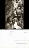 Ansichtskarte Garmisch-Partenkirchen Waterfall/Partnachklamm 1963 - Garmisch-Partenkirchen
