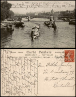 Paris Panorama Perspective Sur La Seine, Pont Des Saints-Pères 1910 - Other & Unclassified