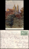 Postcard Prag Praha Nicolauskirche Aus Dem Schönborn'schen Garten 1910 - Czech Republic