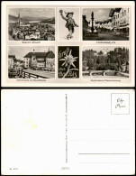 Bad Tölz Mehrbildkarte Mit Isar-Brücke, Kalvarienberg, Marktplatz 1960 - Bad Toelz