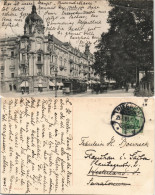 Ansichtskarte Wiesbaden Wilhelmstraße, Straßenbahn 1908 - Wiesbaden