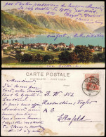 Ansichtskarte Montreux (Muchtern) Clarens Et Dents Du Midi 1909 - Sonstige & Ohne Zuordnung