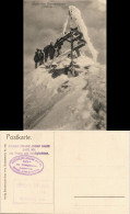 Ansichtskarte Zell Am See Großglockner Bergsteiger Am Gipfel 1912 - Other & Unclassified