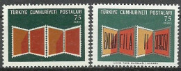 Turkey; 1966 "Balkanfila II" Stamp Exhibition 75 K. ERROR "Missing Print (Black Color)" - Unused Stamps
