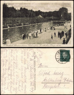 Ansichtskarte Mönchengladbach Schwimmstadion, Zuschauer Tribüne 1930 - Moenchengladbach
