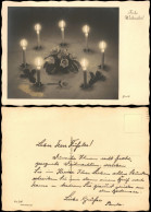 Weihnachten - Christmas Fotokunst Kerzen Zweige Schlichtheit 1932 - Other & Unclassified