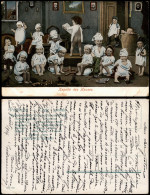 Ansichtskarte  Scherzkarte Kapelle Des Hauses - Kinder Baby 1912 - Humour