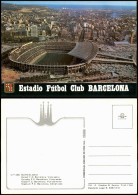Postales Barcelona Stadion Estadio Stadium Stadion Luftbild 1989 - Other & Unclassified