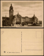 Ansichtskarte Wiesbaden Hauptbahnhof 1922 - Wiesbaden