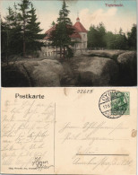 Ansichtskarte Oybin Töpferbaude (colorierte AK) 1907 - Oybin