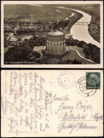 Ansichtskarte Kelheim Luftbild Befreiungshalle Stadt 1936 - Kelheim