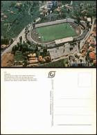 Postcard Funchal Luftbild Stadion Fußball 1982 - Autres & Non Classés
