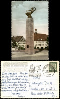 Ansichtskarte Freudenstadt Denkmal - Straße, Colorierte Fotokarte 1962 - Freudenstadt