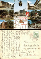 Schöningen (Elm) Mehrbildkarte Mit Umgebungskarte U. Ortsansichten 1972 - Autres & Non Classés